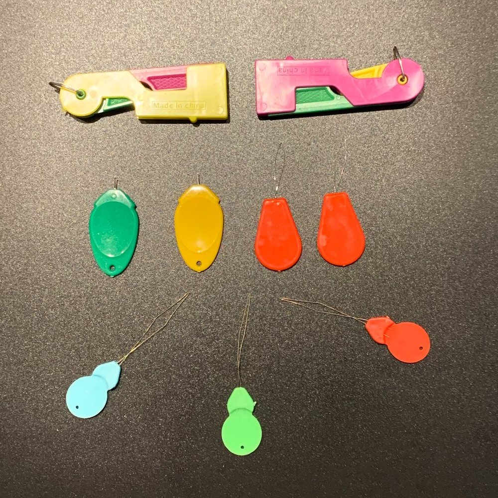 9x Needle Threader Help Grandma Eyes New